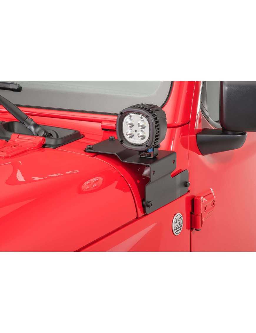 JEEP WRANGLER JL 2018+ UCHWYT Lamp LED mocowania