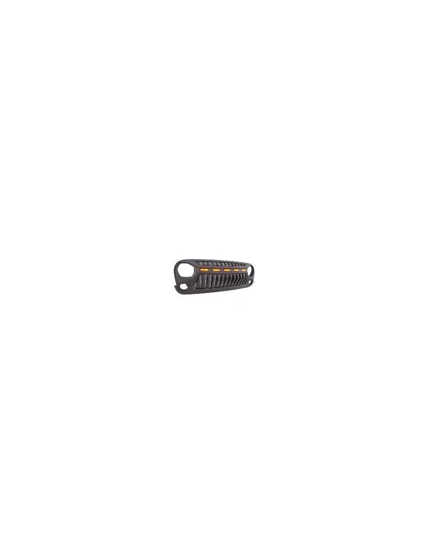 Grill z oświetleniem LED Jeep Wrangler JK 2007-17 Grill z oświetleniem LED Jeep Wrangler JK 2007-17