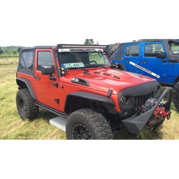Poszerzenia aluminiowe Jeep Wrangler 