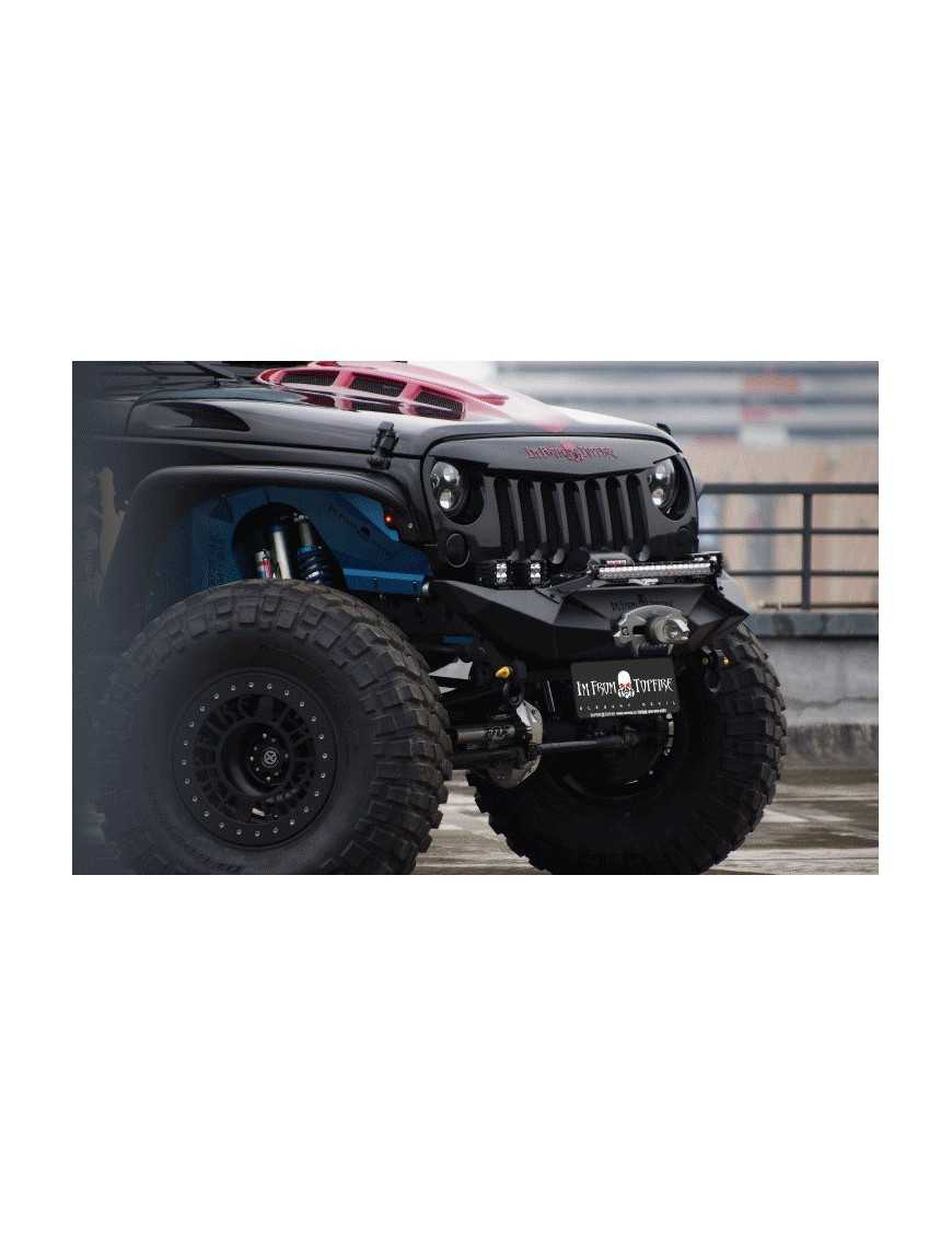 Zderzak przedni Jeep Wrangler