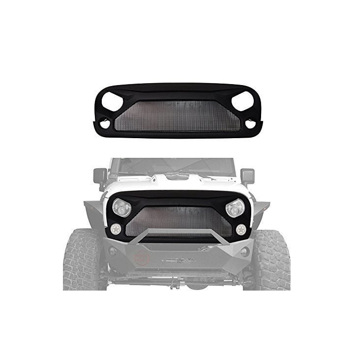 Grill "TopFire" Jeep Wrangler JK/JKU