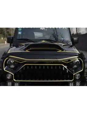 Grill TopFire "FURY II" Jeep Wrangler JK/JKU