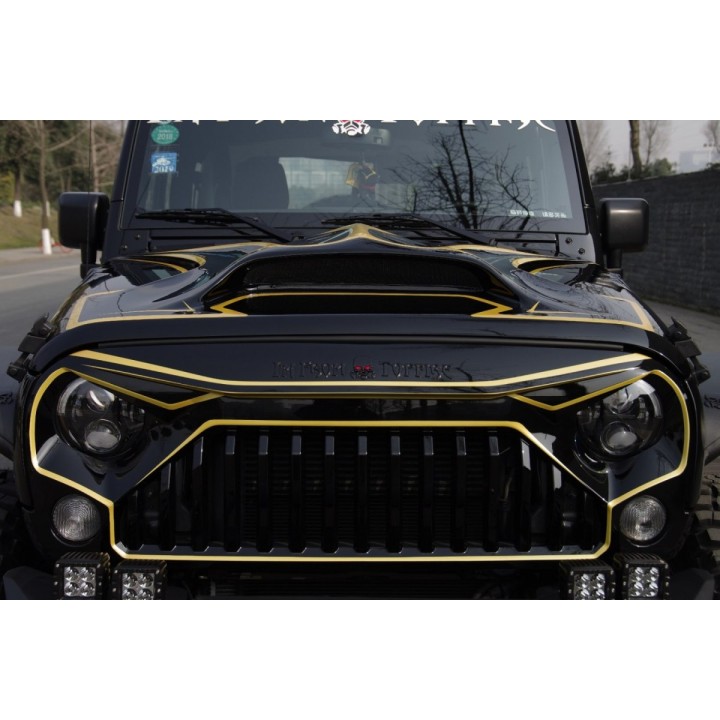 Grill TopFire "FURY II" Jeep Wrangler JK/JKU