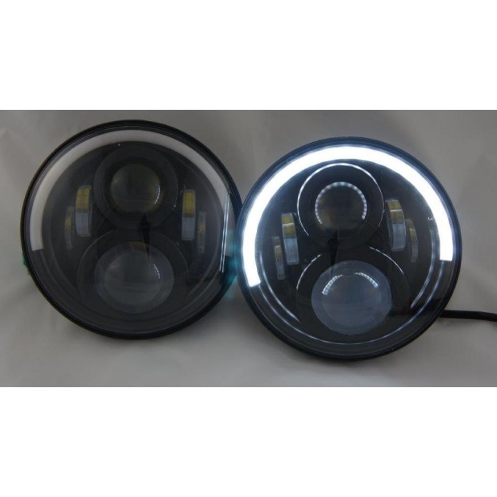 Reflektor LED 7" ( Jeep Wrangler )