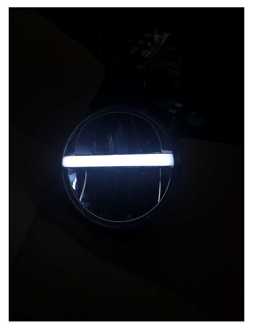 Reflektory LED 7" (Jeep Wrangler)