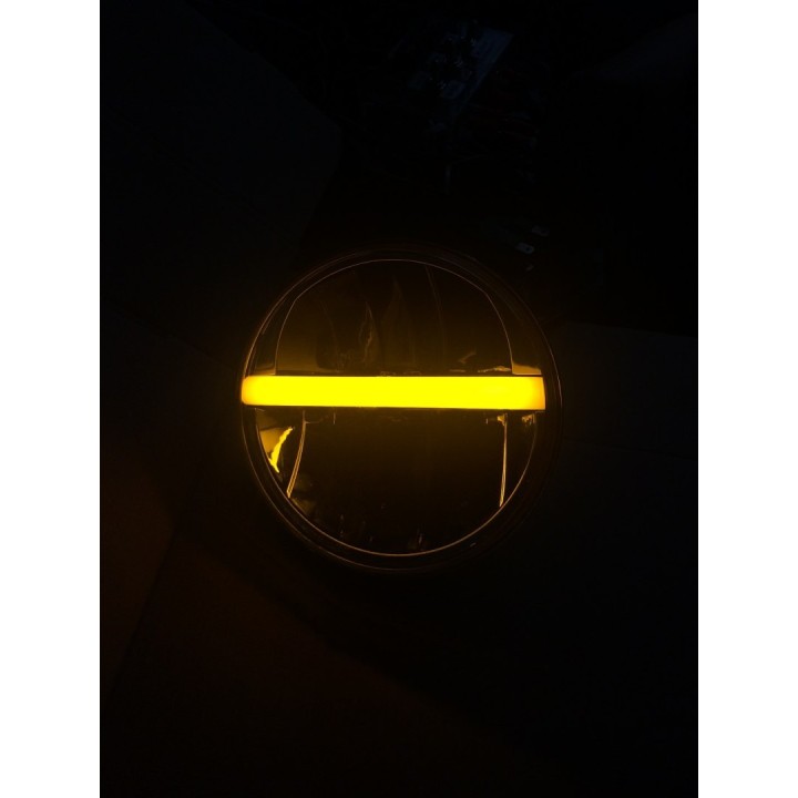 Reflektory LED 7" (Jeep Wrangler)