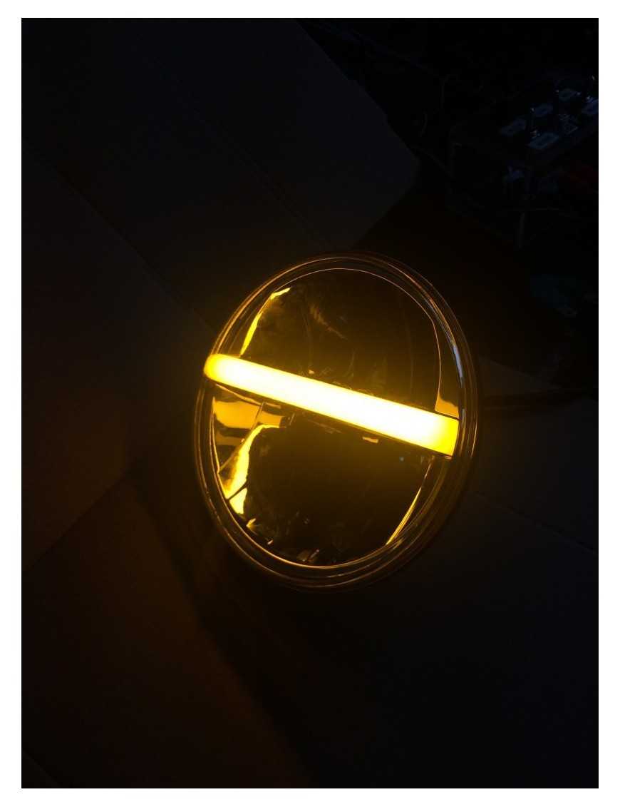 Reflektory LED 7" (Jeep Wrangler)