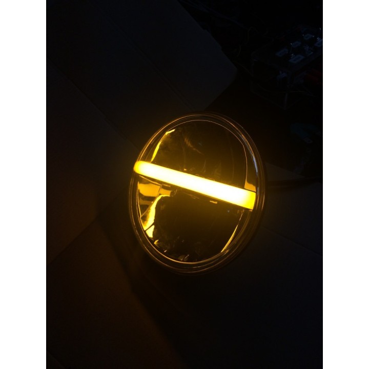 Reflektory LED 7" (Jeep Wrangler)