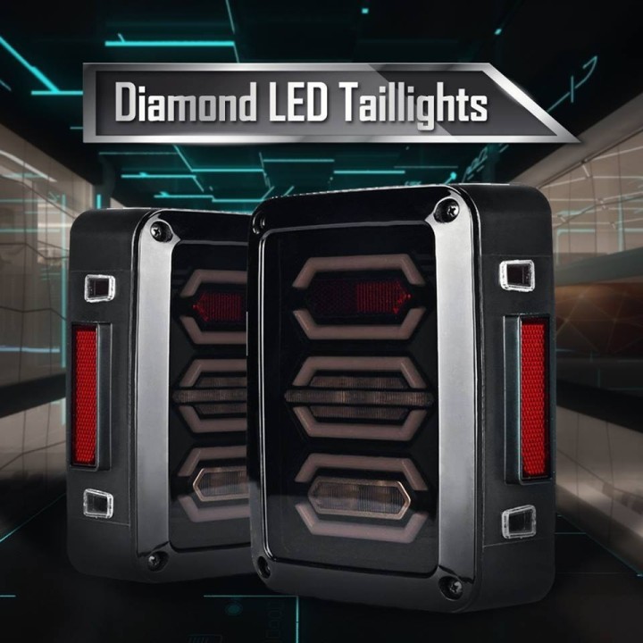Lampy tylne LED Jeep Wrangler 2007+