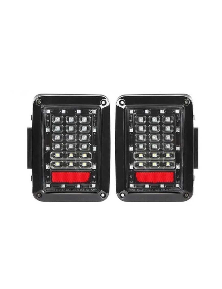 Lampy tylne LED Jeep Wrangler (2007+) Lampy tylne LED Jeep Wrangler (2007+)