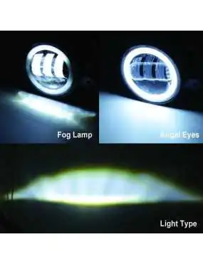 Halogeny + DRL (Jeep Wrangler JK )