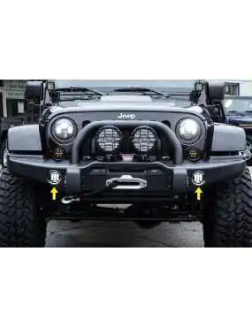 Halogeny + DRL (Jeep Wrangler JK )