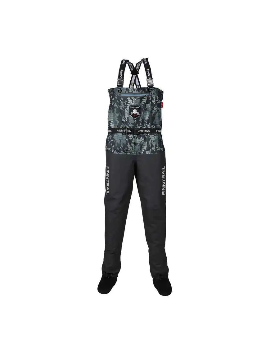 1525CamoGrey-M Finntrail Waders Enduro Camo Grey M