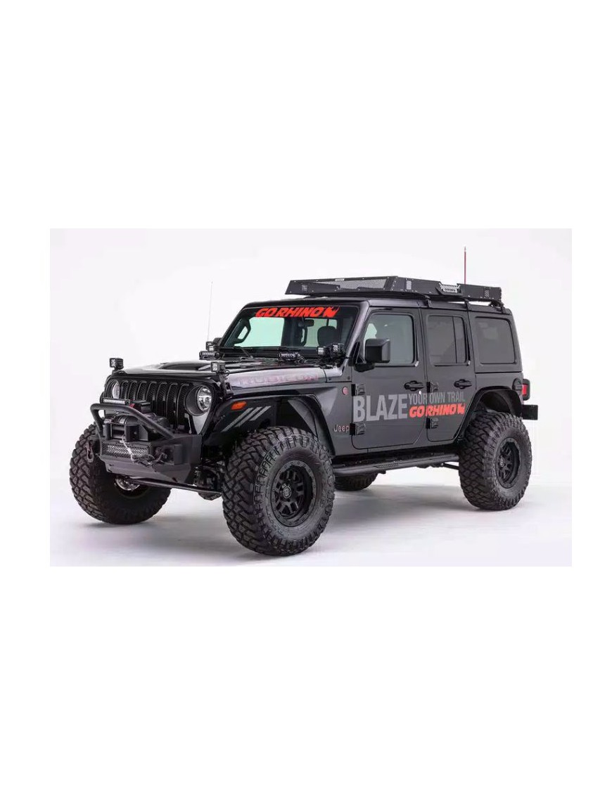Progi Boczne Dominator DS Go Rhino - Jeep Wrangler JL 4 Drzwi