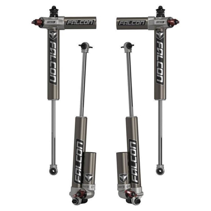 Zestaw amortyzatorów TeraFlex Falcon 3.3 Fast Adjust Piggyback Lift 3-4,5"