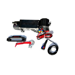 X-POWER wyciągarka 5443kg 12000lb 12V 