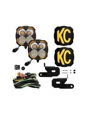 KC - 5" FLEX ERA® 4 ZSW Set 80W Combo - Jeep Wrangler JT / Jeep Gladiator JT