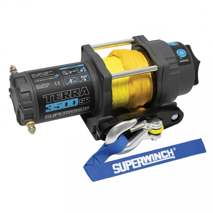 Wyciągarka Superwinch Terra 3500 Z Liną Syntetyczną