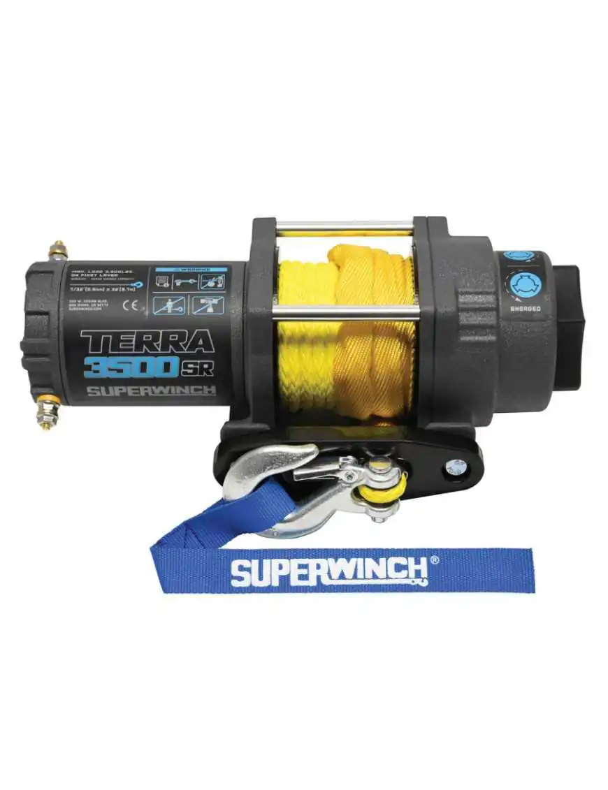 Wyciągarka Superwinch Terra 3500 Z Liną Syntetyczną