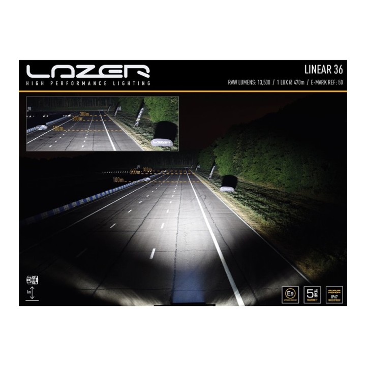 LAZER Linear 36 Double E-mark