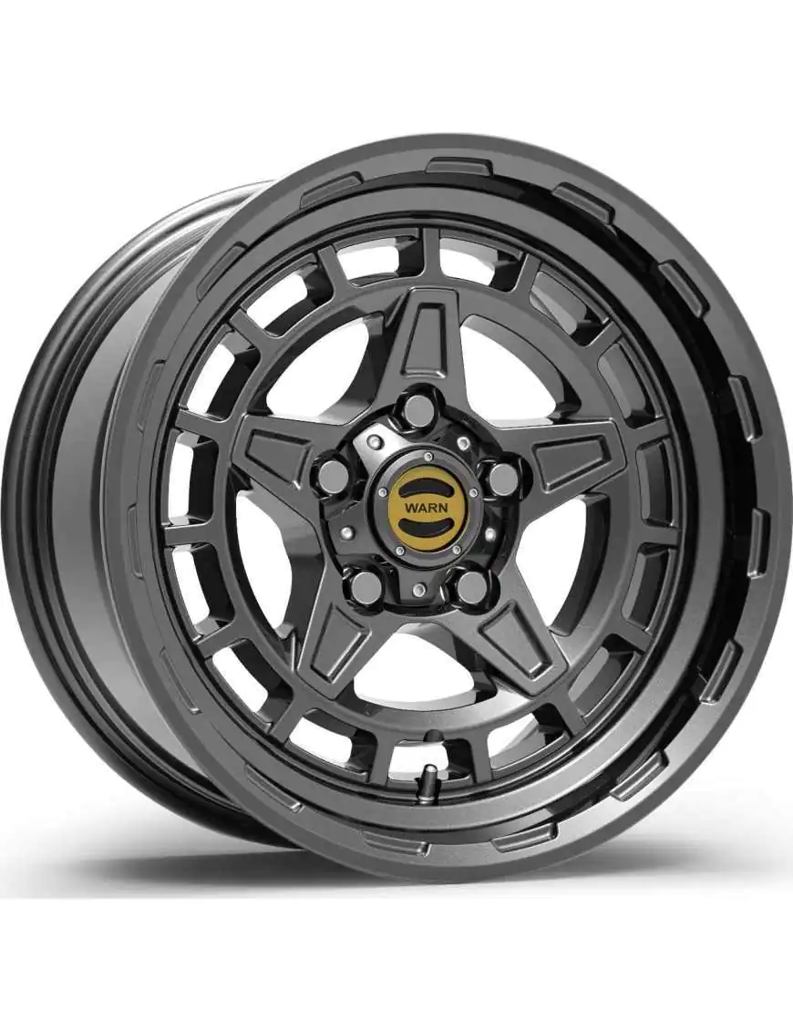 EPIC WHEELS Felga WARN DIAMOND CUTTER Gunmetal JK JL JT Wrangler ET0  17x8,5 5x5 5x127