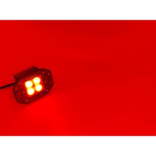 Lampa Habitat świecąca na czerwono – cztery diody i rozlane światło