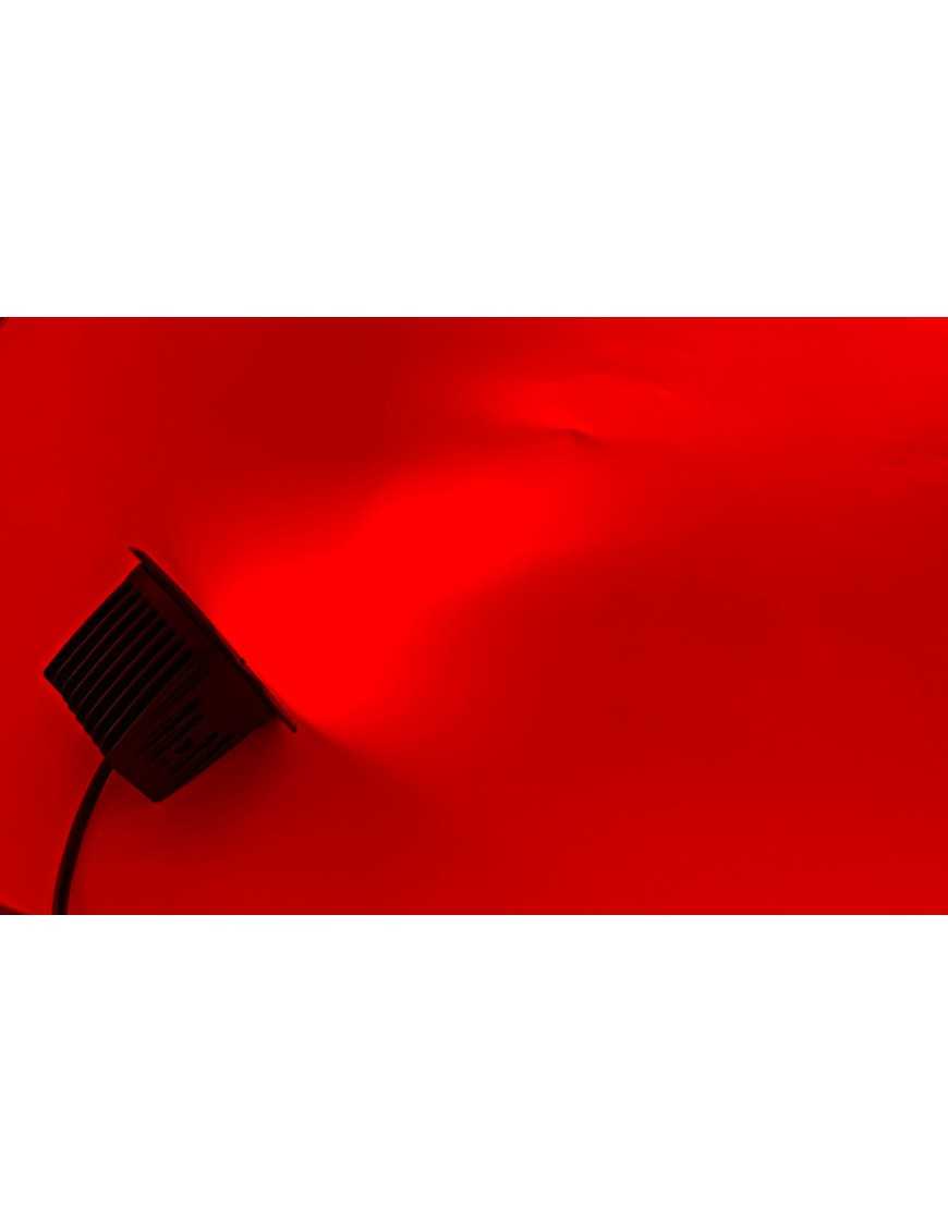 Lampa LED 4x3W Habitat Czerwona FLOOD z uchwytami montażowymi do zabudowy w zderzak Lampa LED 4x3W Habitat Czerwona FLOOD z uchwytami montażowymi do zabudowy w zderzak