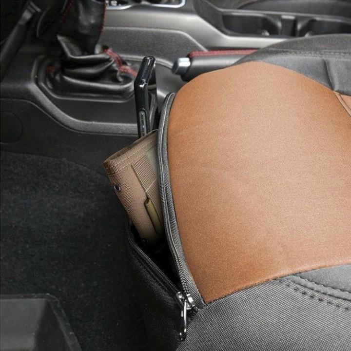 Komplet pokrowców na fotele neoprene black/tan Smittybilt GEN2