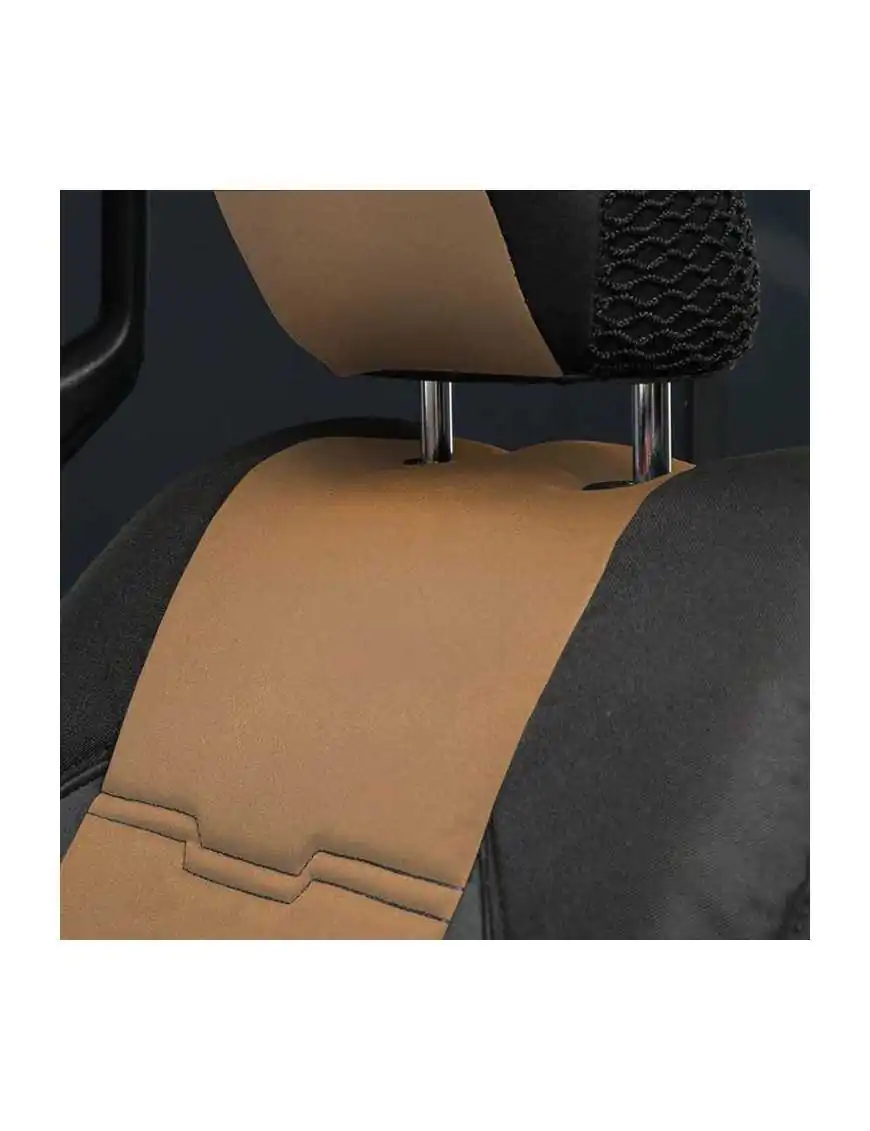 Komplet pokrowców na fotele neoprene black/tan Smittybilt GEN2