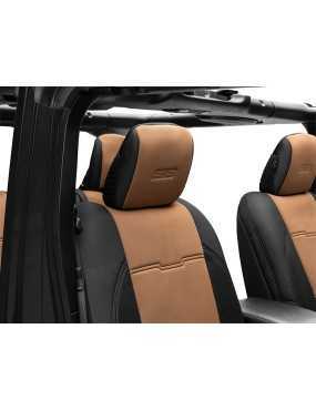 Komplet pokrowców na fotele neoprene black/tan Smittybilt GEN2
