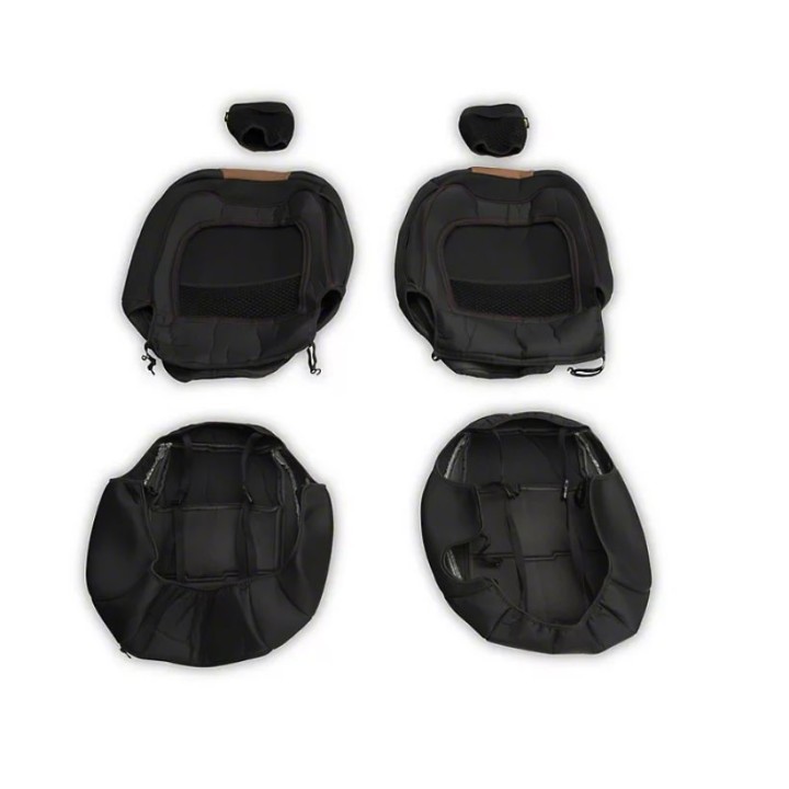 Komplet pokrowców na fotele neoprene black/tan Smittybilt GEN2