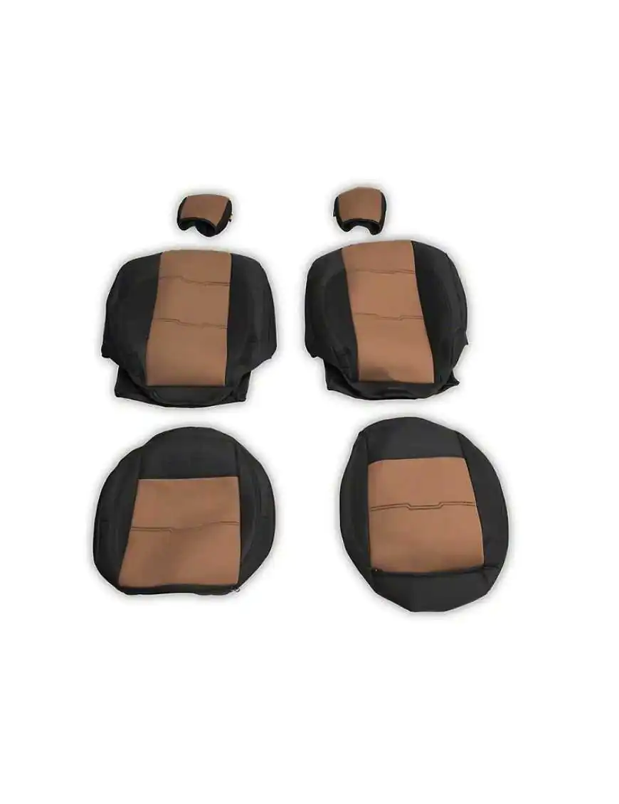 Komplet pokrowców na fotele neoprene black/tan Smittybilt GEN2