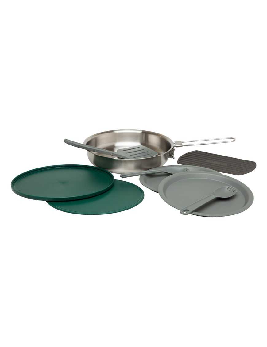 ZESTAW KEMPINGOWY PATELNIA + ADVENTURE - SREBRNY 0,95L ZESTAW KEMPINGOWY PATELNIA + ADVENTURE - SREBRNY 0,95L