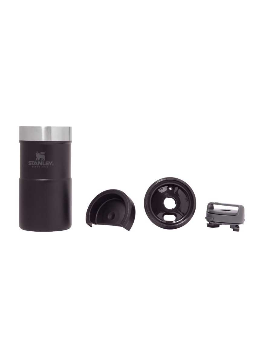 KUBEK TERMICZNY STANLEY NEVERLEAK CZARNY 250ML KUBEK TERMICZNY STANLEY NEVERLEAK CZARNY 250ML