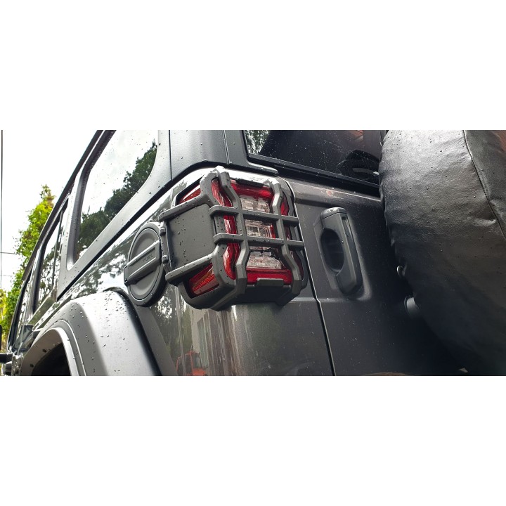Osłony tylnych lamp seria Elite Jeep WRangler JL JLU