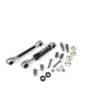 JKS Flex Connect Tunable Sway Bar Links with Quick Disconnect Jeep Wrangler JK 2007-2017