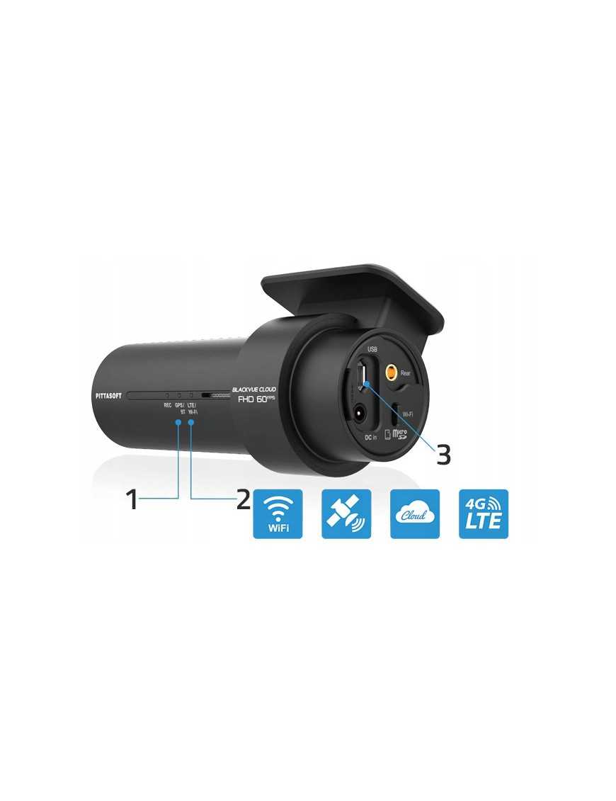 BlackVue DR750X-3CH Plus KAMERY FULL HD Z FUNKCJĄ CLOUD