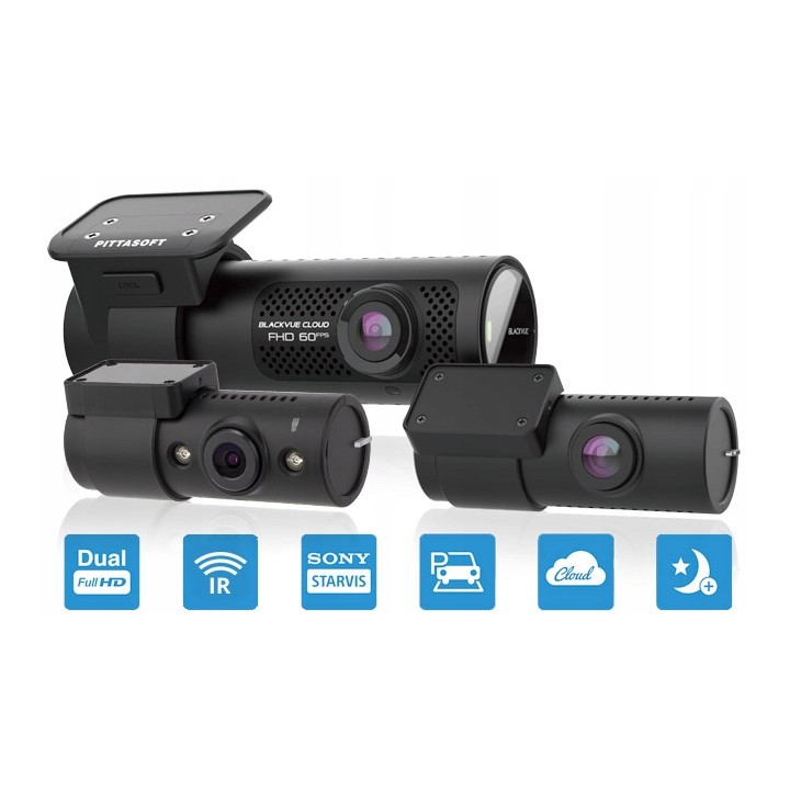 BlackVue DR750X-3CH Plus KAMERY FULL HD Z FUNKCJĄ CLOUD