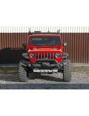 Alu Heavy Duty Winchbumper for Jeep Wrangler JK, J