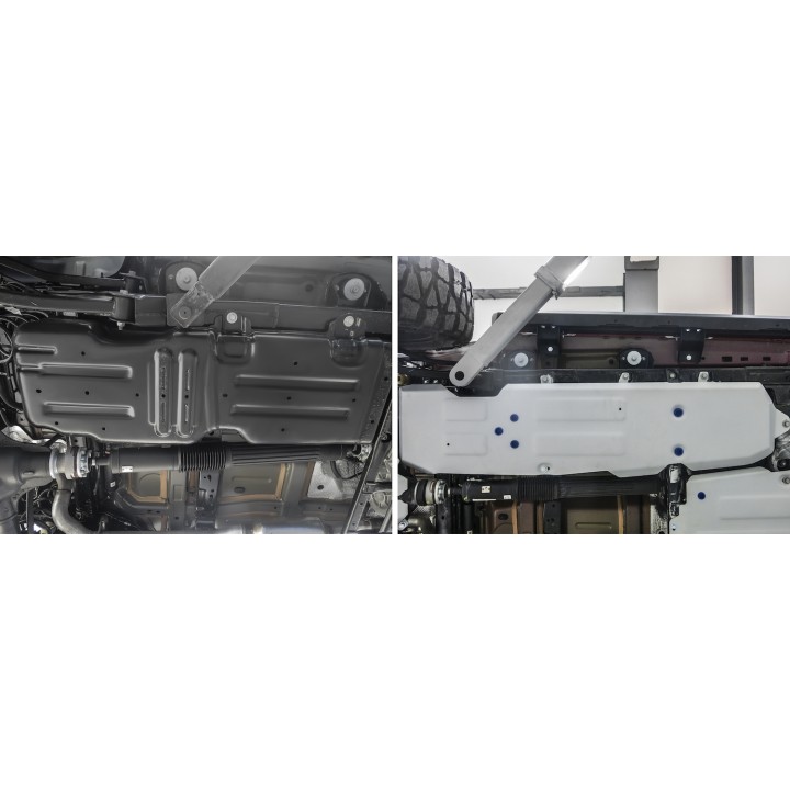 Osłona aluminiowa zbiorniak Paliwa Wrangler JL JLU Rival 2.0T