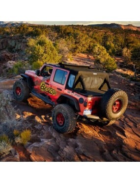Bestop Trektop Halftop for 18-22 Jeep Wrangler JL Unlimited