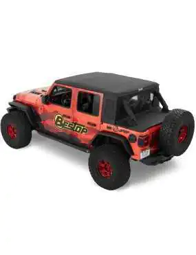 Bestop Trektop Halftop for 18-22 Jeep Wrangler JL Unlimited