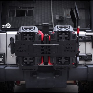 Uchwyt ekwipunku dodatkowego Jeep Wrangler JLza koło zapasowe MAIKER
