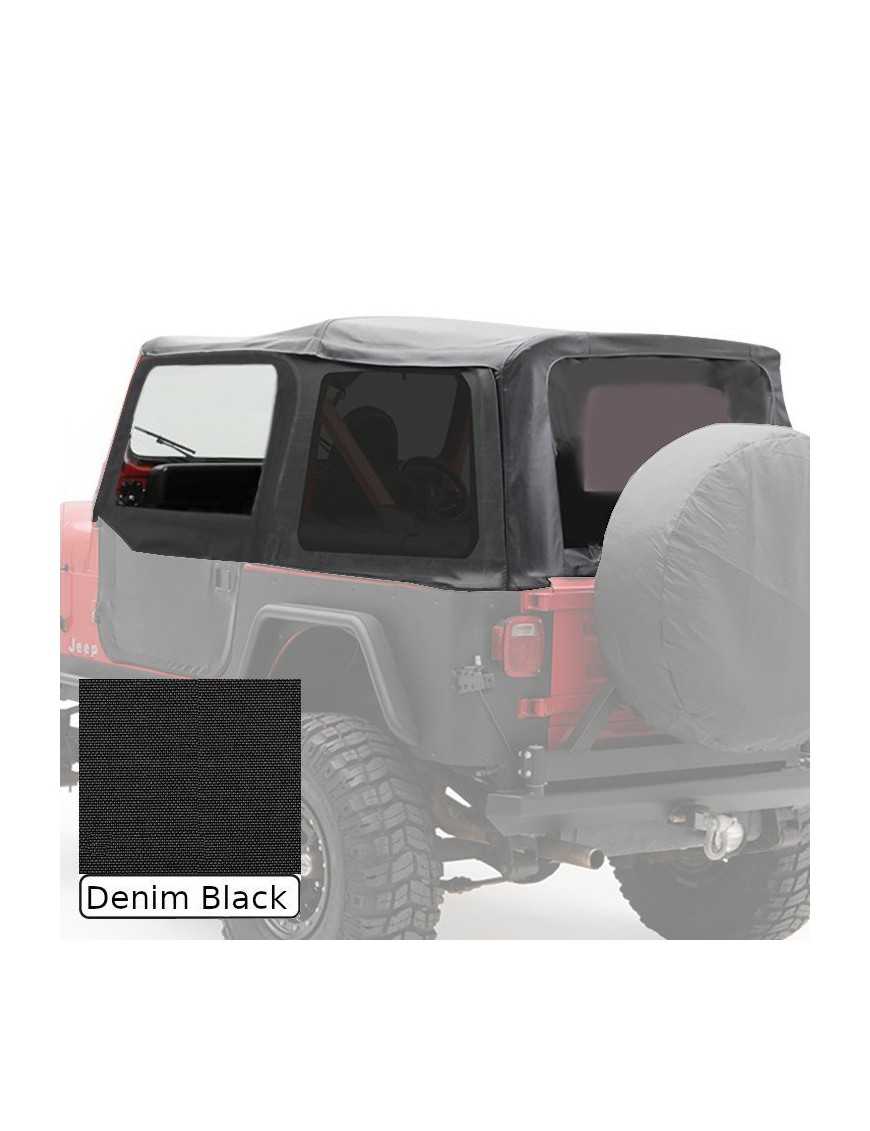 Soft top Denim Black z torbą Smittybilt