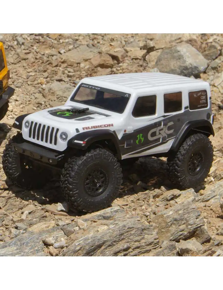 Axial SCX24 Jeep Wrangler JLU CRC 2019 V2 1:24 4WD RTR biały