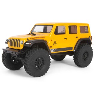 Axial SCX24 Jeep Wrangler JLU CRC 2019 V2 1:24 4WD RTR żółty