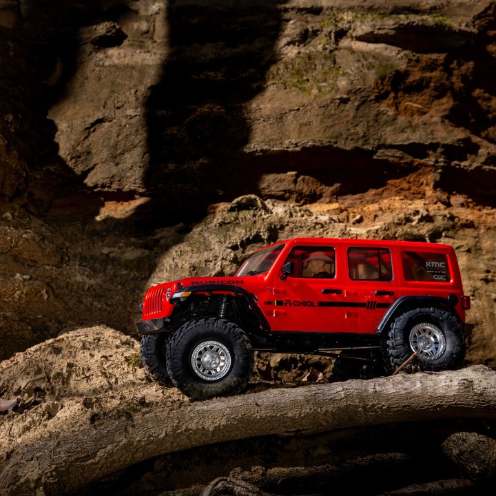 Axial SCX10 III Jeep JLU Wrangler 1:10 4WD RTR czerwony