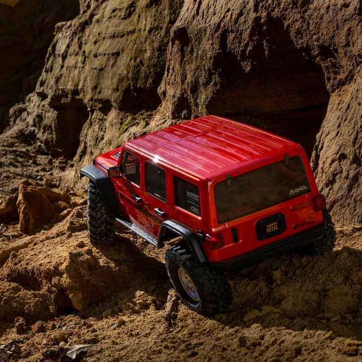 Axial SCX10 III Jeep JLU Wrangler 1:10 4WD RTR czerwony