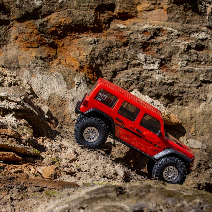 Axial SCX10 III Jeep JLU Wrangler 1:10 4WD RTR czerwony