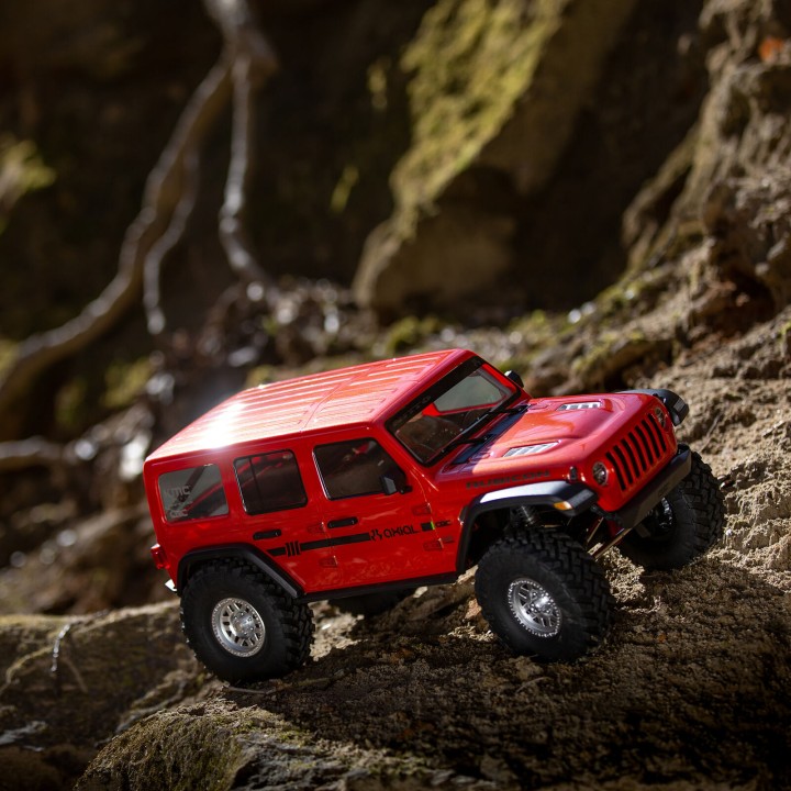 Axial SCX10 III Jeep JLU Wrangler 1:10 4WD RTR czerwony